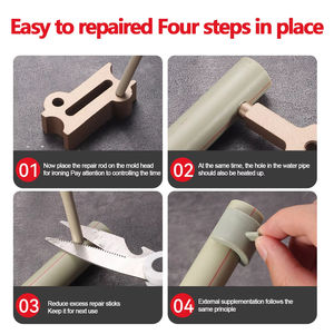 <span class=keywords><strong>Outil</strong></span> de réparation de tuyaux PPR 4/6 par fusion à chaud <span class=keywords><strong>pour</strong></span> la réparation non destructive <span class=keywords><strong>des</strong></span> fuites, scellement étanche <span class=keywords><strong>des</strong></span> <span class=keywords><strong>trous</strong></span> <span class=keywords><strong>pour</strong></span> la maison, la cuisine et le <span class=keywords><strong>jardin</strong></span> - Product Image 3