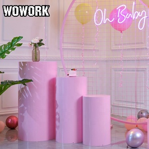 WOWORK 2026, Artículos de Fiesta Estilo Fushun, Muebles Personalizados, <span class=keywords><strong>Pilares</strong></span> Acrílicos para Bodas y Decoración de Eventos - Product Image 2