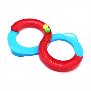 Juguete de pista rápida de plástico con forma de número <span class=keywords><strong>ocho</strong></span> Mini juguete de pista de bola rodante de bucle infinito - Product Image 3