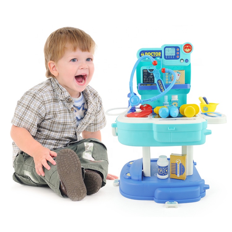 Kidewan 31 шт. Детские ролевые игры Медицинские Рюкзак Набор скорой помощи стоматолог несет Детский Набор доктора для детей