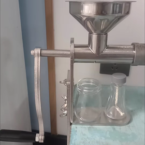 बिक्री के लिए लोकप्रिय मैनुअल तिल के बीज तेल प्रेस/कोको बीन तेल प्रेस - Product Image 1