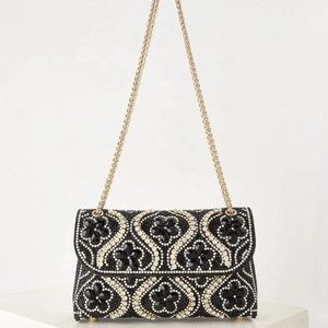 Bolsos de Noche Elegantes de Diseño Inspirado en Bell para Mujer, Bolso de Mano con Cadena, Logotipo Personalizado, Bolso Tote de Lujo de Marca Famosa - Product Image 1