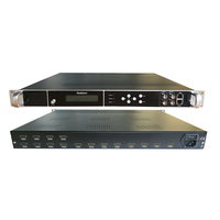 Modulador Catv 24 canales HD a DVB-T, codificador DVB-T ATSC H.264, 1, 2, 1, 2