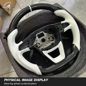 Volante de Fibra de Carbono Forjado Personalizado de Fábrica con LED para SEAT <span class=keywords><strong>Cupra</strong></span> 2013-2019 - Product Image 2