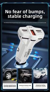ที่ชาร์จในรถยนต์แบบเร็ว PD30W+QC18W 78W QC5.0 Type-C 3 พอร์ต สำหรับโทรศัพท์มือถือ - Product Image 2