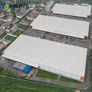 Corrosion Proof Modular Structural Steel Industrial Warehouse Depot Prefabricated Heavy Duty Freight Logistics <b>Hub</b> - Product Image 1