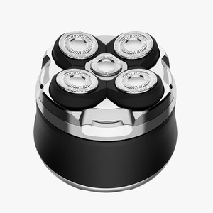 Electric Shaver for Men Electric <b>Razor</b> Cordless Waterproof Wet Dry Rotary Bald <b>Head</b> Shaver with LCD Portable Beard Shaver - Product Image 5