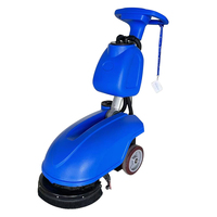 Machine de nettoyage de sol automatique Mini petite main Pousser épurateur de sol Machine balayeuse