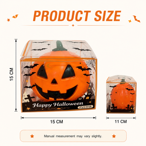 Décoration d'Halloween : Citrouille Squishy, Emballage Thème Fantôme, Jouet Anti-stress Effrayant pour les Fêtes, Vente en Gros en Stock - Product Image 3