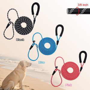 Luxury Fashion Soft Comfortable Nylon Adjustable <b>Dog</b> <b>Leash</b> Reflective Stitching Ribbons Custom Logo Breathable Eco-Friendly - Product Image 5