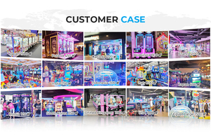 Anh nói tốc độ đua Arcade trò chơi máy đồng tiền hoạt động bằng kim loại nhựa xe mô phỏng với đường đua cho thanh thiếu niên người lớn - Product Image 5