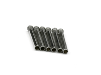 Rivets semi-tubulaires en acier inoxydable à tête plate 2mm 3mm 4mm Série haute précision pour l'assemblage de quincaillerie