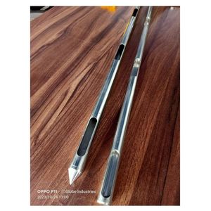 Sonde d'échantillonnage de poudre microfine en acier inoxydable avec inserts en PTFE et pointe conique pour équipement d'essai pharmaceutique - Product Image 2