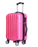 Offre spéciale ABS PC bagage à la mode coque dure sac de voyage coloré étanche durable sac à roulettes