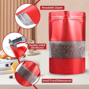 Sacs thermoscellables en PE de haute qualité, imprimés sur mesure avec fenêtre, anti-odeur, qualité alimentaire, pour bonbons, aliments pour bébés, gâteaux, faible MOQ - Product Image 3