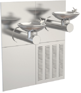<span class=keywords><strong>Fontaine</strong></span> à <span class=keywords><strong>eau</strong></span> <span class=keywords><strong>publique</strong></span> murale extérieure en acier inoxydable Pure HydroBloom, installation électrique sur pied - Product Image 5