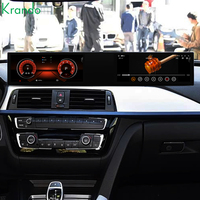 Autoradio Android interactif double écran Krando 22 pouces pour BMW Série 3 F30 F31 2013-2020, stéréo Android, navigation GPS, CarPlay sans fil