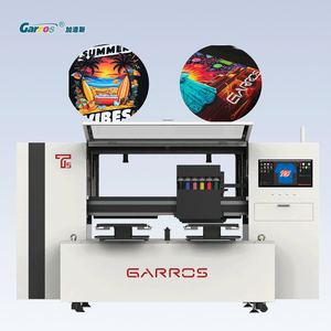 Wholesale Garros T5 Heavy Duty Industrial DTG <strong>Printer</strong> Automatic T-Shirt Printing Equipment <strong>for</strong> Bulk Order Custom <strong>Table</strong> - Product Image 1