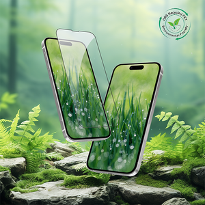 Wholesale 9H HD Clear Screen <strong>Protector</strong> for iPhone 15 Pro Max Recycle Certification GRS <strong>Grass</strong> Screen Film - Product Image 2