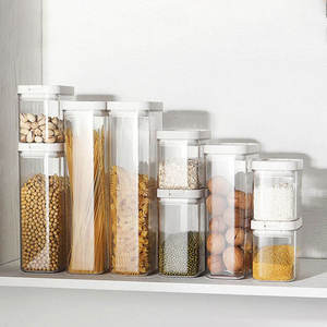 Latas selladas <span class=keywords><strong>de</strong></span> cocina <span class=keywords><strong>de</strong></span> alta calidad, contenedor <span class=keywords><strong>de</strong></span> granos <span class=keywords><strong>de</strong></span> despensa <span class=keywords><strong>de</strong></span> plástico transparente, caja <span class=keywords><strong>de</strong></span> órgano <span class=keywords><strong>de</strong></span> almacenamiento <span class=keywords><strong>de</strong></span> alimentos con tapa - Product Image 5