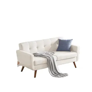 SANS International E-commerce Mid Century Modern Decor Love Seat Couches for Living Room