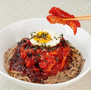 Ensalada de Pollock Picante, Dulce y Agridulce Coreana Myeongtae Hoe, Lista para Comer, Sashimi de Mariscos Banchan, 400g, Congelada, OEM - Product Image 3