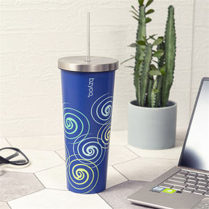 Wholesale BPA-Free Stainless Steel Water Tumbler with Straw Durable & Sustainable <b>Dishwash</b> Safe Drinkware - Product Image 6