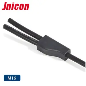 Jnicon M16 Ip67 Ip68 Waterdichte 3 Pin Draad Y Kabel Diy Power Connector Led Strip