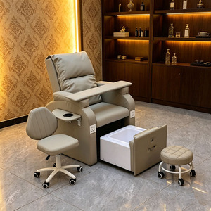 Fauteuil de pédicure sans plomberie avec cuvette, station de spa pour manucure avec repose-pieds et bassin, équipement de spa pour pédicure en gros - Product Image 1