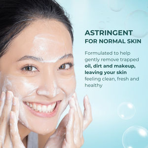 OCEAN BREEZE GEL FACEWASH ASTRINGENT for ALL <b>SKIN</b> TYPES Whitening Deep <b>Cleansing</b> & Oil Control - Product Image 4