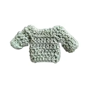 Mini sợi quần áo em bé tắm ủng hộ cho Crochet bé quà tặng cho Giáng sinh thẻ thiệp chúc mừng sinh nhật thẻ