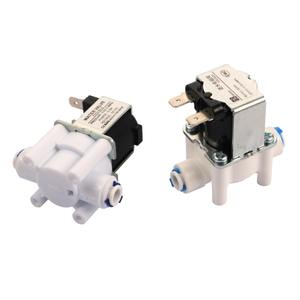 1/4 "浄水器DC12V DC24Vノーマルクローズ電気給水口ソレノイドバルブ水流スイッチ - Product Image 4