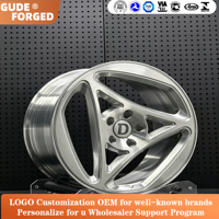 Jantes en alliage de luxe GUDE forgées sur mesure 5x114.3 5x127 5x120 pour C8 Focus ST Chevy 16-26 pouces 18x8.5 20x10