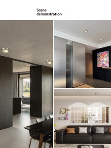 Faretto <span class=keywords><strong>LED</strong></span> Ultra-Sottile Bauhaus a Montaggio Superficiale: Senza Foratura, Faretti <span class=keywords><strong>LED</strong></span> a Soffitto per Soggiorni e Corridoi - Product Image 5