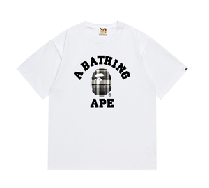 เสื้อยืดดีไซน์เนอร์ Bepeees สำหรับผู้ชาย ปี 2026 <span class=keywords><strong>9</strong></span>.11 ลายพิมพ์ลิงหลวมๆ บนผ้าฝ้าย 100% เสื้อยืดลำลองสไตล์สตรีทแวร์ลายสัตว์ - Product Image 6