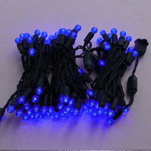 防水120V 50 LED <span class=keywords><strong>4</strong></span>インチ間隔G12ファセットストリングライトグローブミニライト屋外クリスマスホリデーデコレーション - Product Image 2