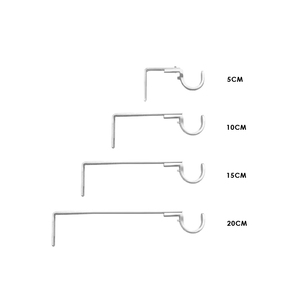 Bon <span class=keywords><strong>angle</strong></span> de support en acier de haute qualité et support en U avec une longueur différente pour <span class=keywords><strong>tringle</strong></span> à <span class=keywords><strong>rideau</strong></span> - Product Image 1