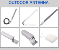 Exterior 1,3 GHz 434MHz 915MHz Aluminio Yagi Antena 3 9 elementos 88-108Mhz 2100MHz Fm Estación Base Yagi Dipole Antena