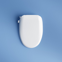 Sièges de bidet électriques pour toilettes avec lavage à l'eau chaude, ouverture et fermeture automatiques, certification CE, télécommande WC