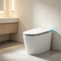 Toilette intelligente HR avec technologie de chauffage instantané, double circuit d'eau indépendant, spécification de tension personnalisable pour les bâtiments hôteliers