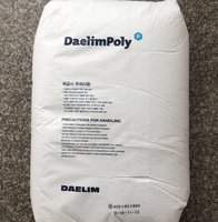 Granulés de polyéthylène haute densité Daelim HDPE 5502 pour le soufflage de bouteilles alimentaires, de fûts chimiques et de conteneurs creux