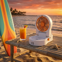 Radio FM portable haute vitesse pour le camping avec chargement USB, 10 000 mAh, idéale pour la maison et l'extérieur, avec LED
