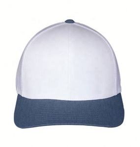 Gorra de béisbol de malla de poliéster cortada con láser de 6 paneles unisex al por mayor, gorra de golf impermeable con logotipo de diseño personalizado, gorra deportiva Hip Hop - Product Image 2