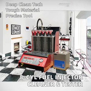 Limpiador ultrasónico de inyectores de combustible, máquina de prueba de diagnóstico, herramienta eficiente para diagnóstico de batería - Product Image 3