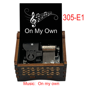 Boîte à musique à manivelle <span class=keywords><strong>Les</strong></span> Misérables avec la mélodie de votre choix, ornement en bois spécial, souvenir pour <span class=keywords><strong>les</strong></span> fans, cadeau de Noël pour amis - Product Image 4