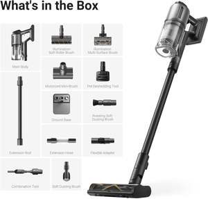 Pour aspirateur sans fil DREAME Z30, aspirateur intelligent pour nettoyage multi-surfaces, aspiration de 310 AW avec double brosse - Product Image 6