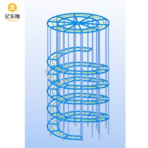 Cao tầng nhiều tầng prefab Kết Cấu Thép căn hộ xây dựng nhà kho móc áo nhà kho - Product Image 4