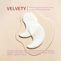 Masque Yeux Gelée Éclaircissante 90g Hydratant Nourrissant Patchs Sous les Yeux Atténue les Cernes Anti-Âge OEM Marque Privée