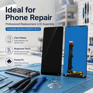 ขายส่งหน้าจอ TFT-LCD ขนาด <span class=keywords><strong>5.99</strong></span> 6.39 นิ้ว สำหรับเปลี่ยน Xiaomi Mi MIX 2 MIX 2S MIX 3 พร้อมจอสัมผัสและชุดดิจิไทเซอร์ - Product Image 4