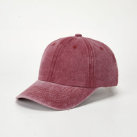 Gorra de Béisbol Deportiva Unisex OEM, Lisa, Transpirable e Impermeable, con Acabado Lavado y Desgastado, Estilo Retro Urbano